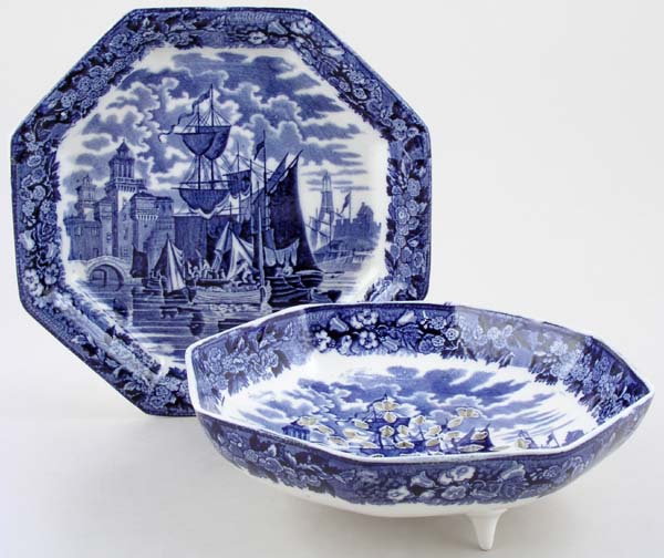Cress Dish and Stand c1915